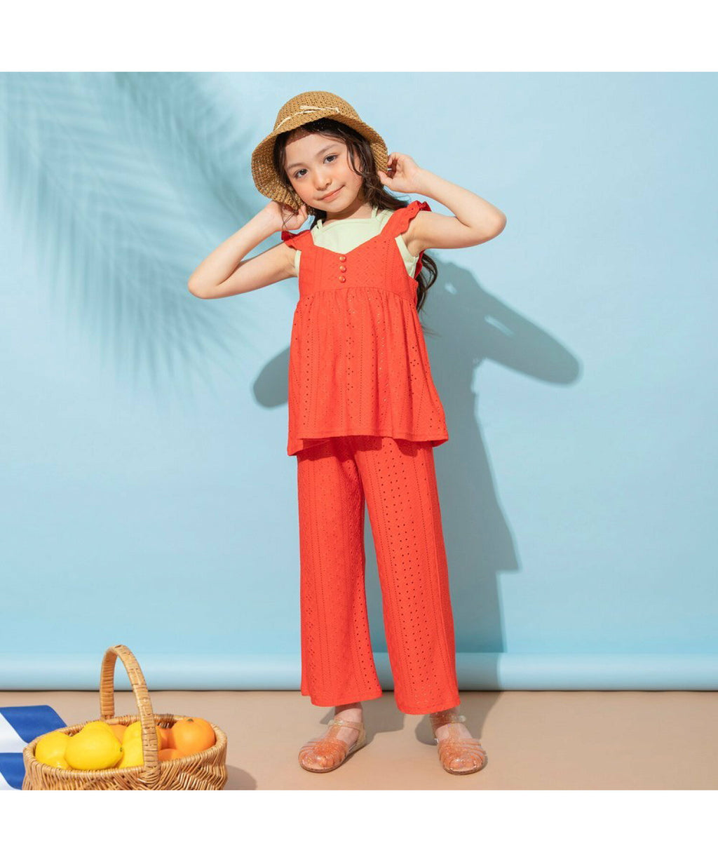 Áo thun in họa tiết 7 màu Branshes Petit Pas Assort Nhật Bản tay ngắn