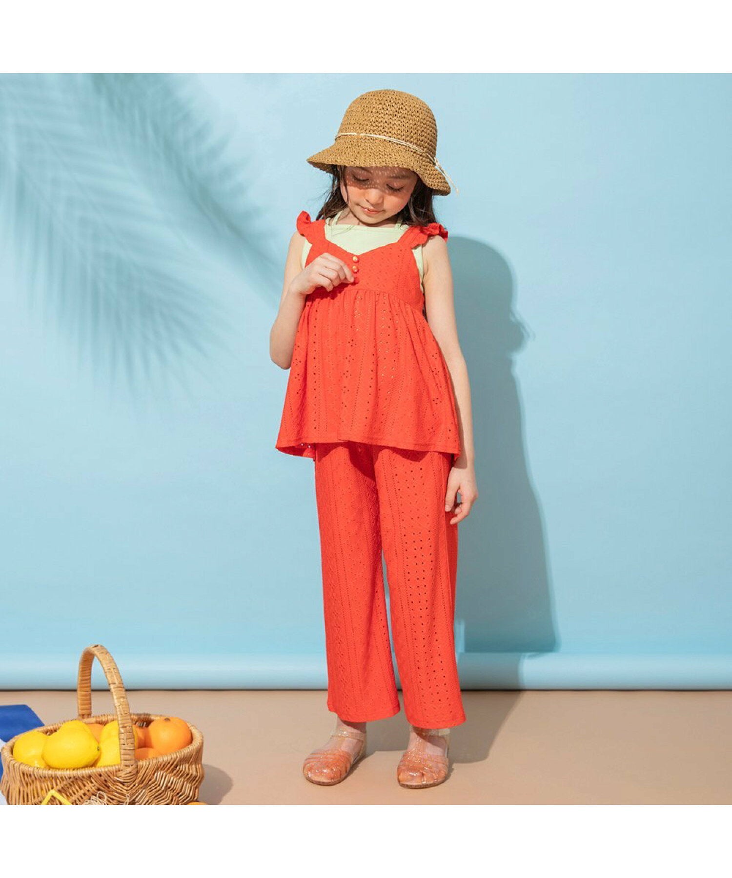 Áo thun in họa tiết 7 màu Branshes Petit Pas Assort Nhật Bản tay ngắn