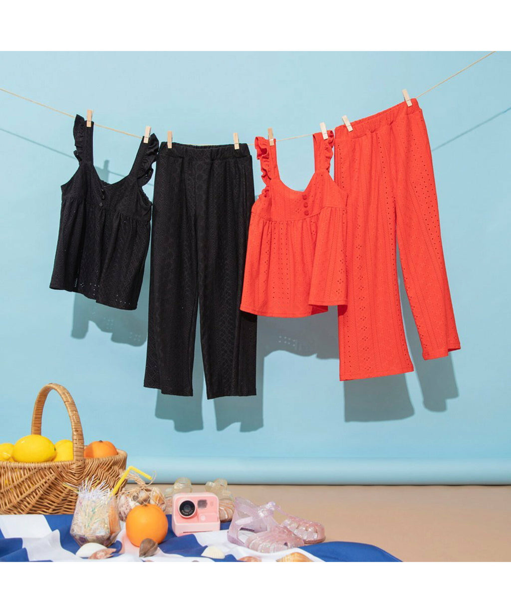 Áo thun in họa tiết 7 màu Branshes Petit Pas Assort Nhật Bản tay ngắn
