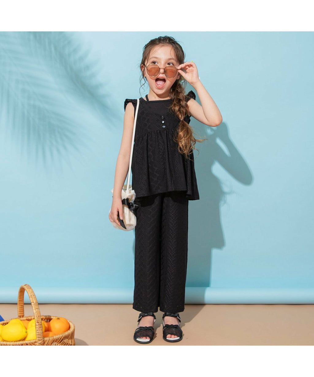 Áo thun in họa tiết 7 màu Branshes Petit Pas Assort Nhật Bản tay ngắn