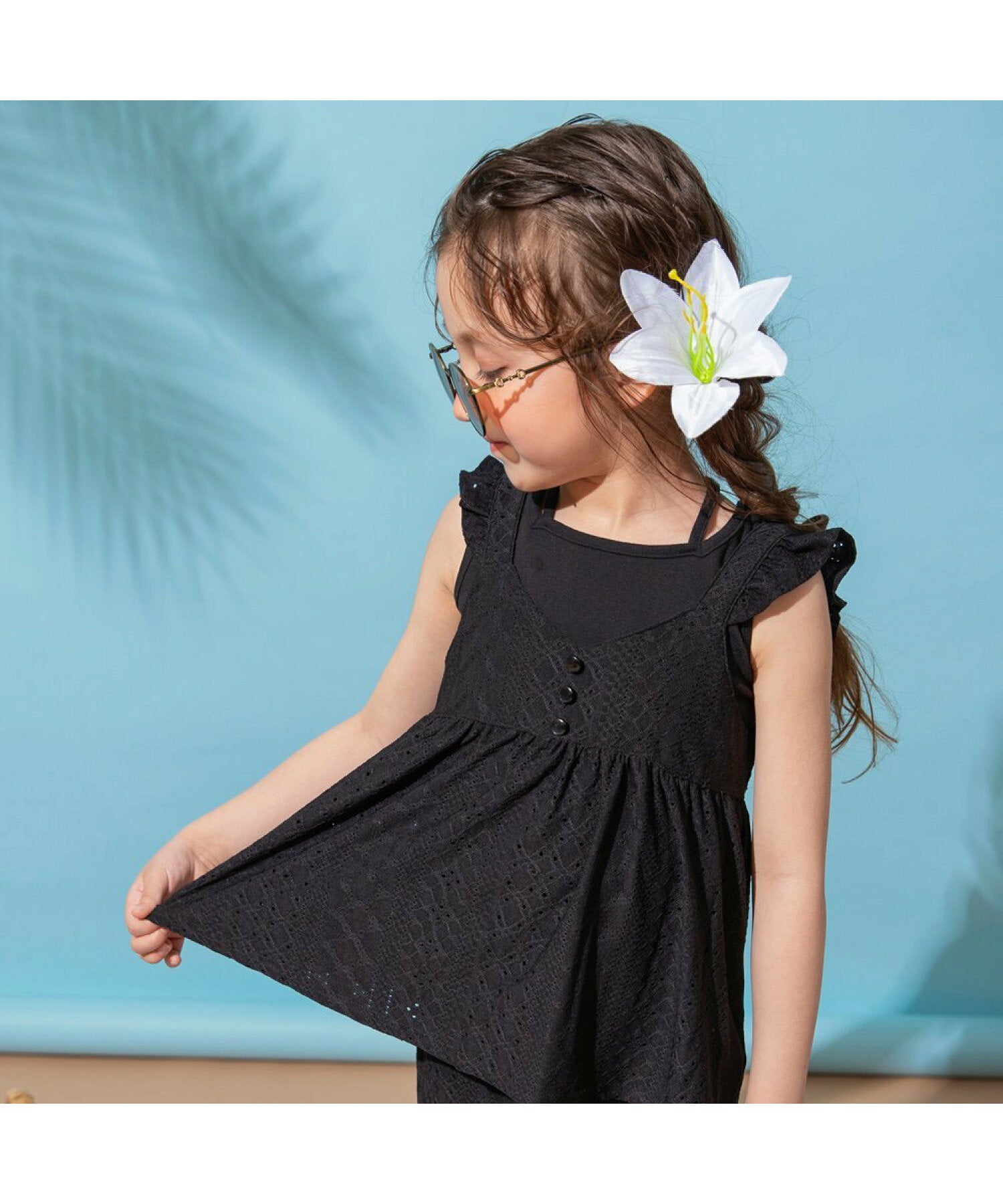 Áo thun in họa tiết 7 màu Branshes Petit Pas Assort Nhật Bản tay ngắn