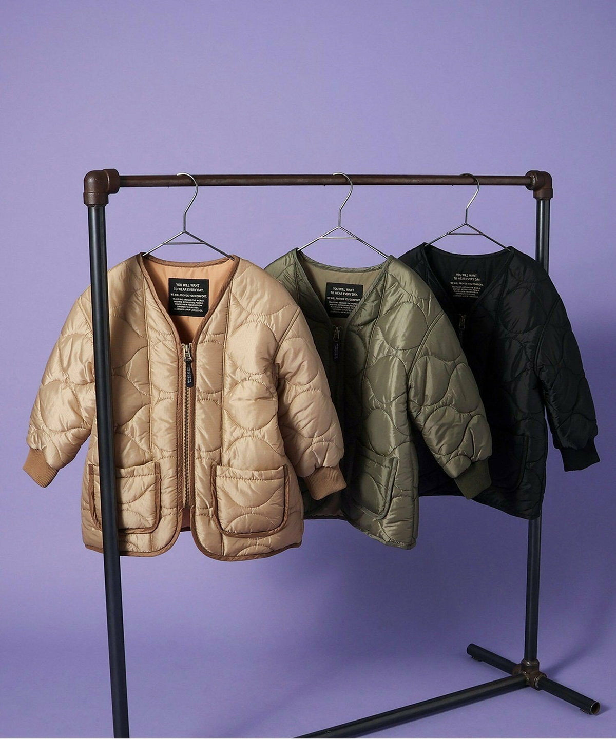 브리즈 자켓 일본 BREEZE 퀼트 재킷 깔까리 26AW 3컬러