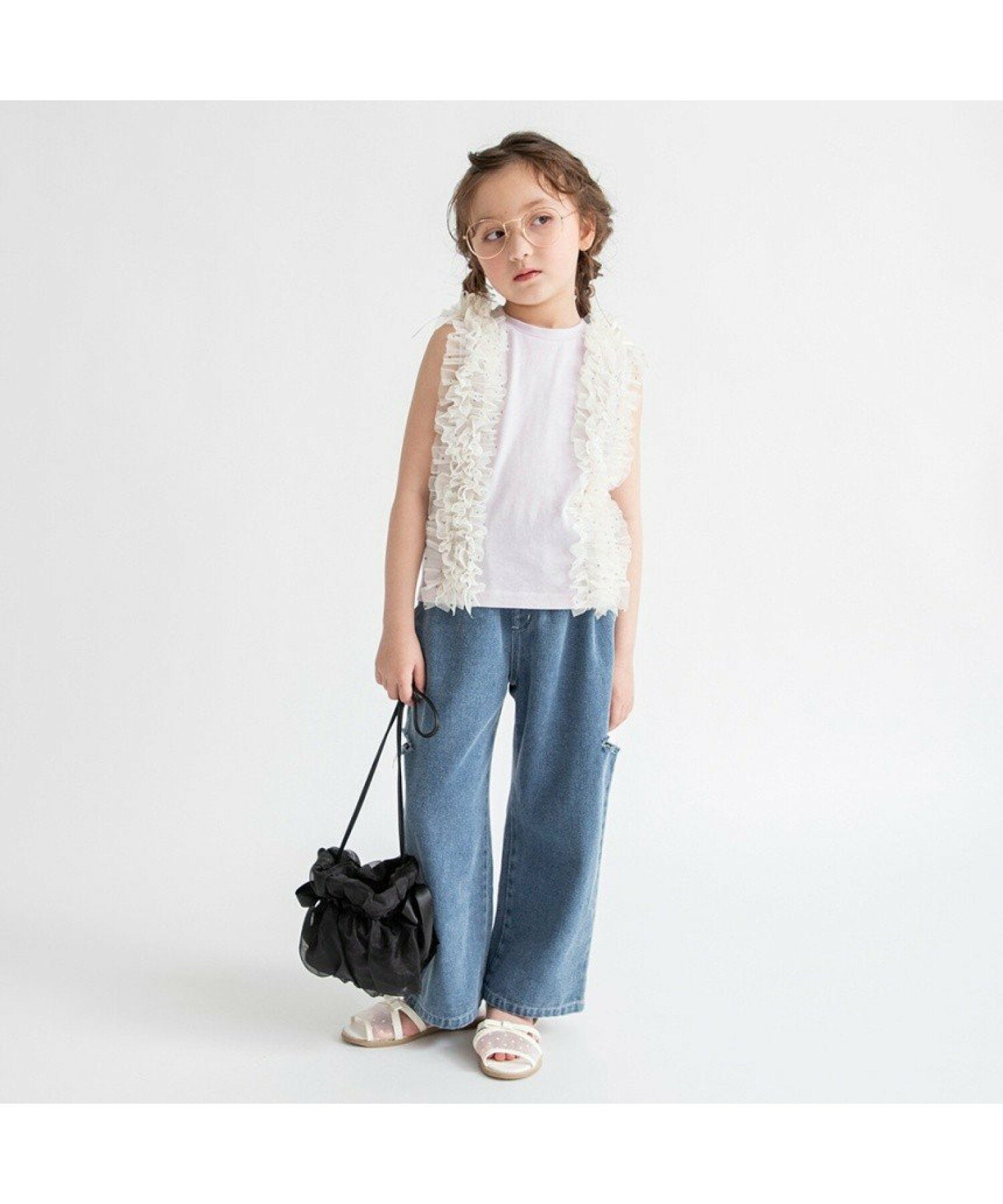 Áo thun in họa tiết 7 màu Branshes Petit Pas Assort Nhật Bản tay ngắn