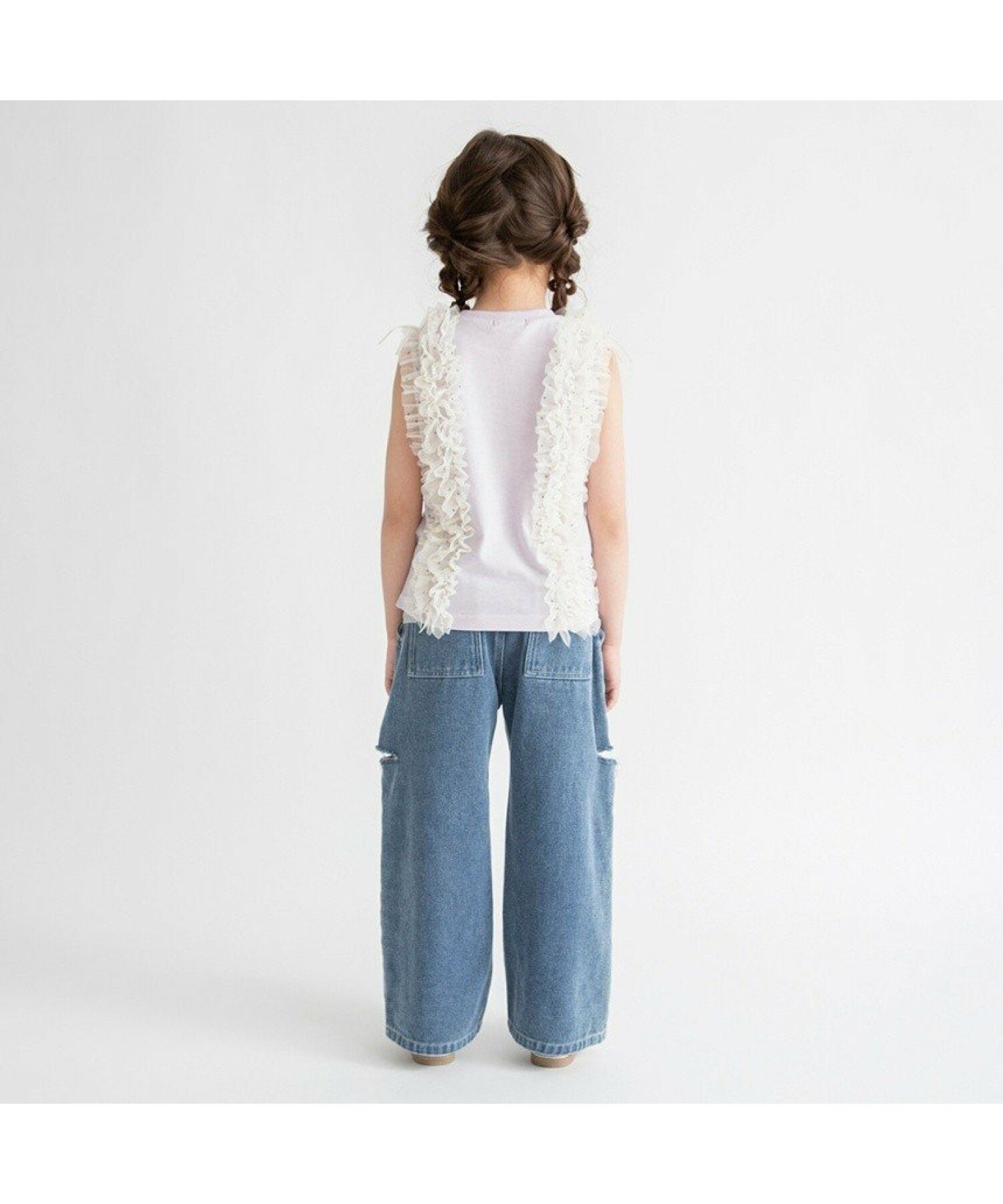 Áo thun in họa tiết 7 màu Branshes Petit Pas Assort Nhật Bản tay ngắn