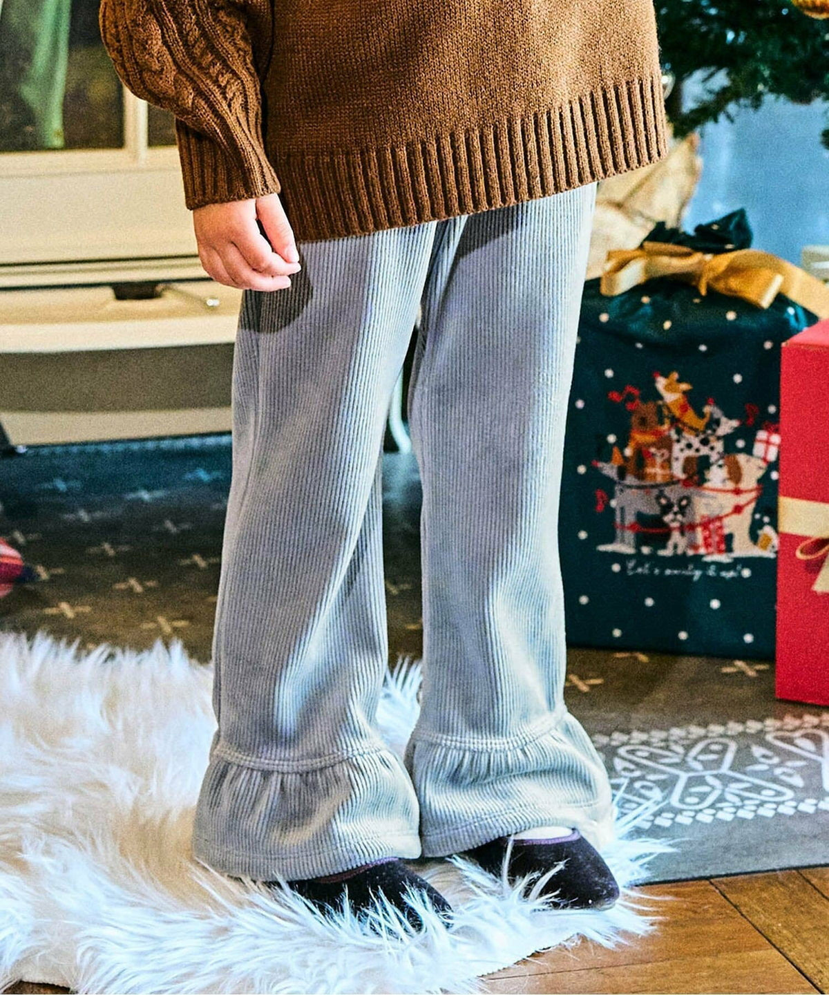 아프레 레 쿠르 바지 일본 apres les cours 아동복 플레어 프릴 팬츠 5컬러