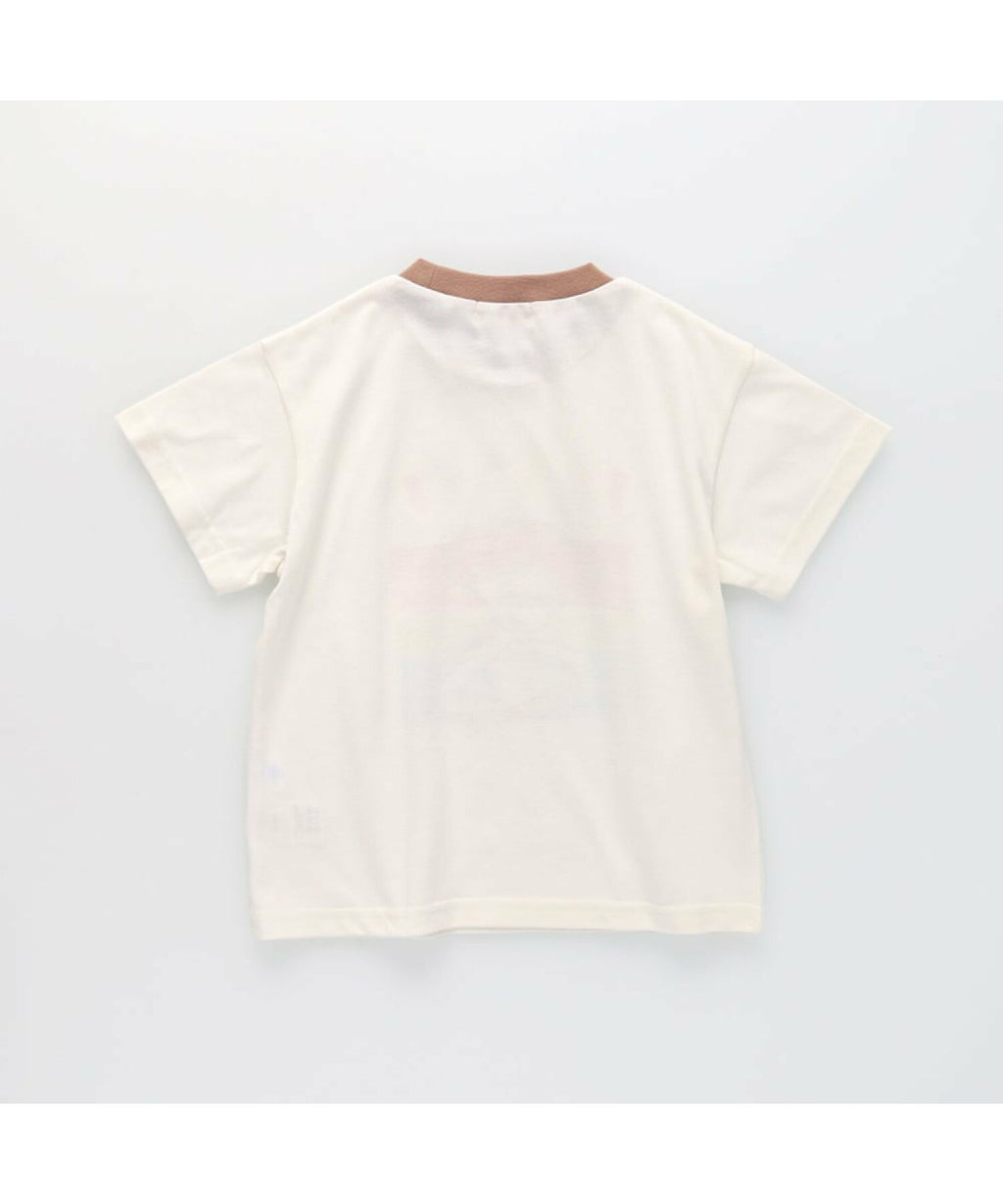 Áo thun in họa tiết 7 màu Branshes Petit Pas Assort Nhật Bản tay ngắn