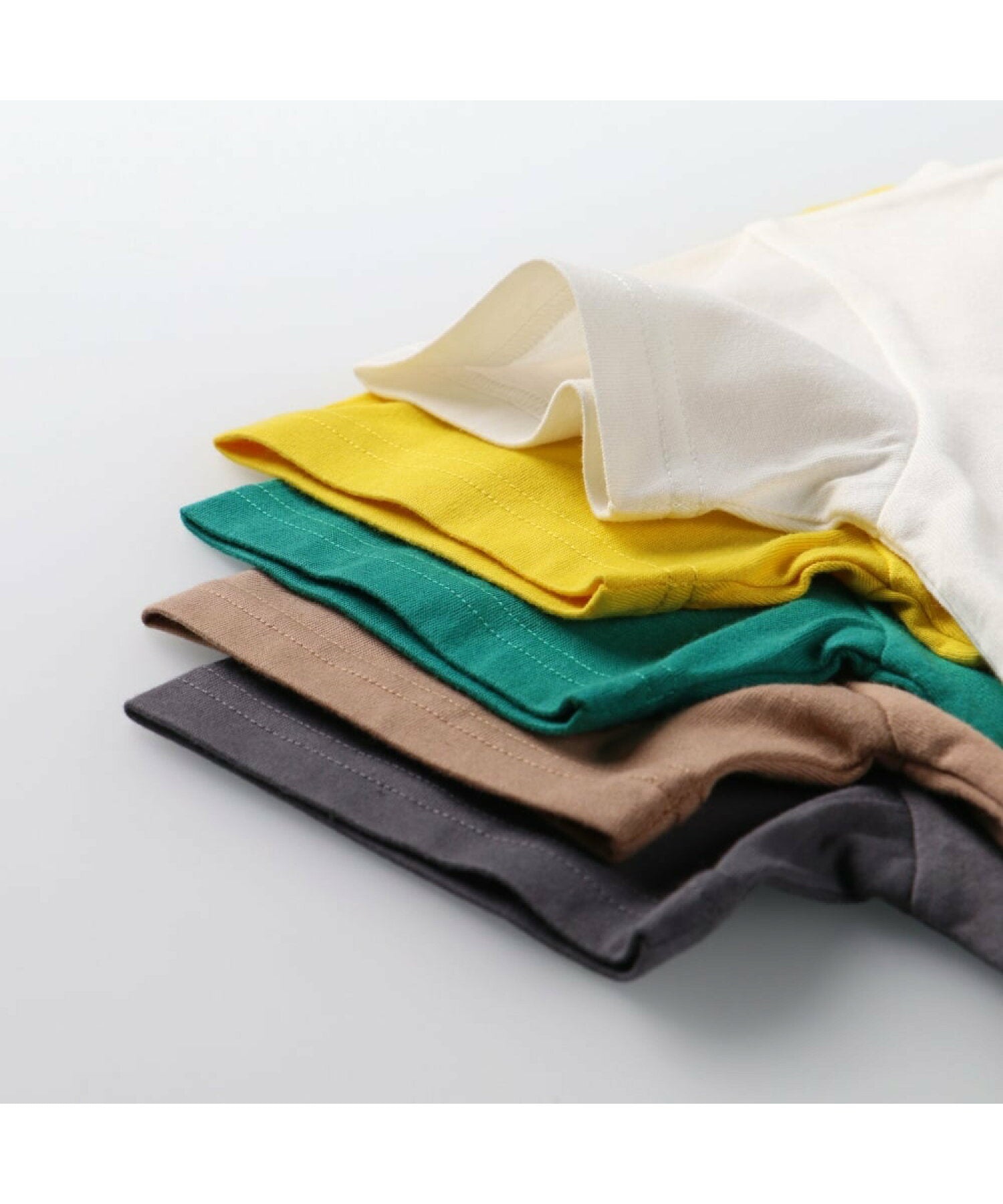 Áo thun in họa tiết 7 màu Branshes Petit Pas Assort Nhật Bản tay ngắn