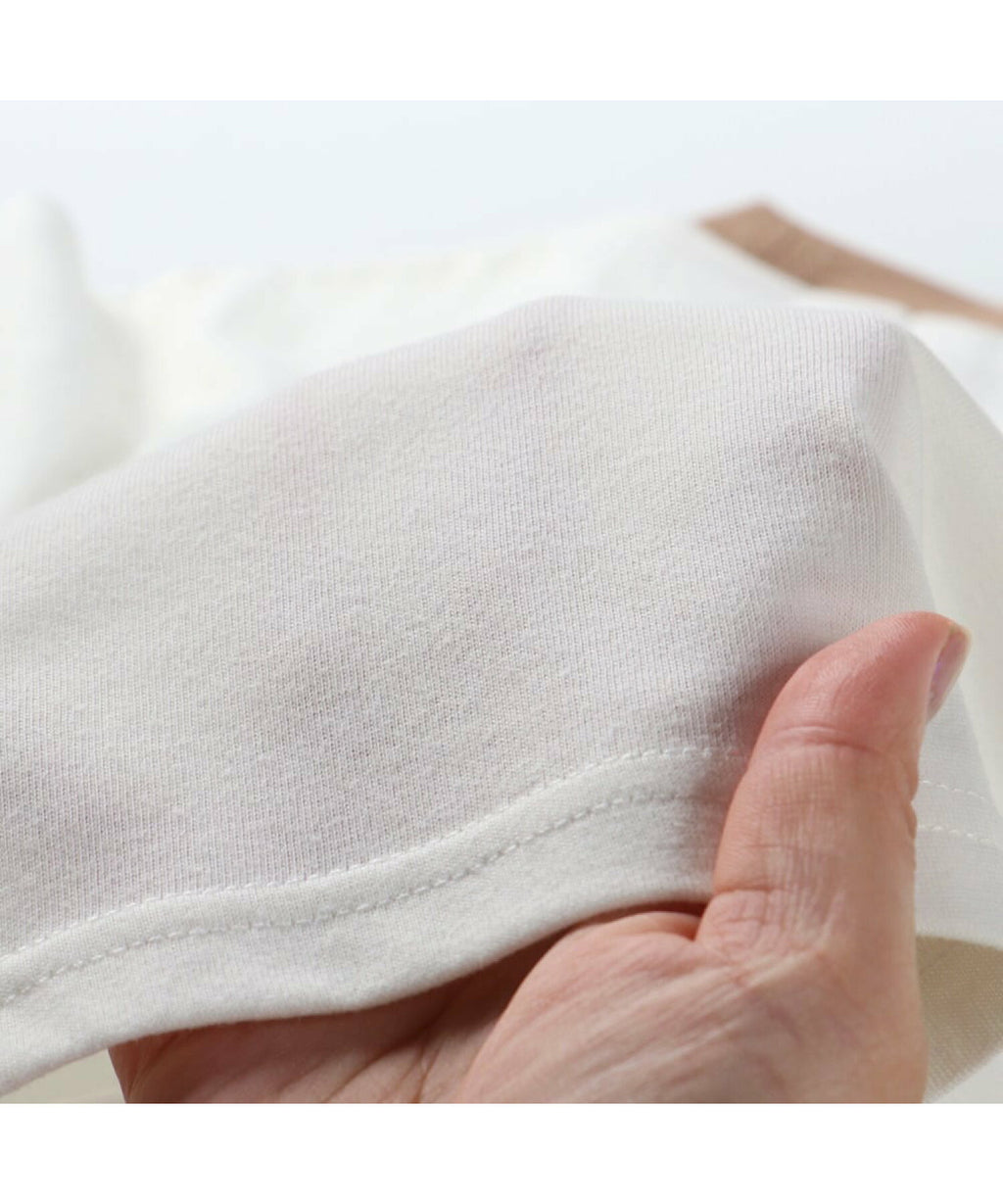 Áo thun in họa tiết 7 màu Branshes Petit Pas Assort Nhật Bản tay ngắn