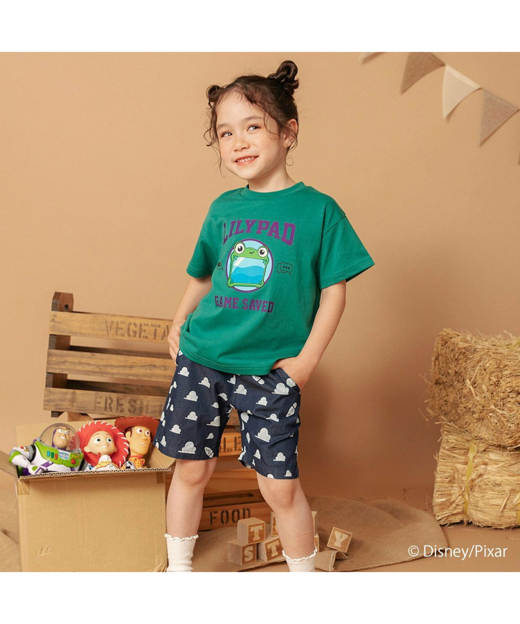 Áo thun in họa tiết 7 màu Branshes Petit Pas Assort Nhật Bản tay ngắn