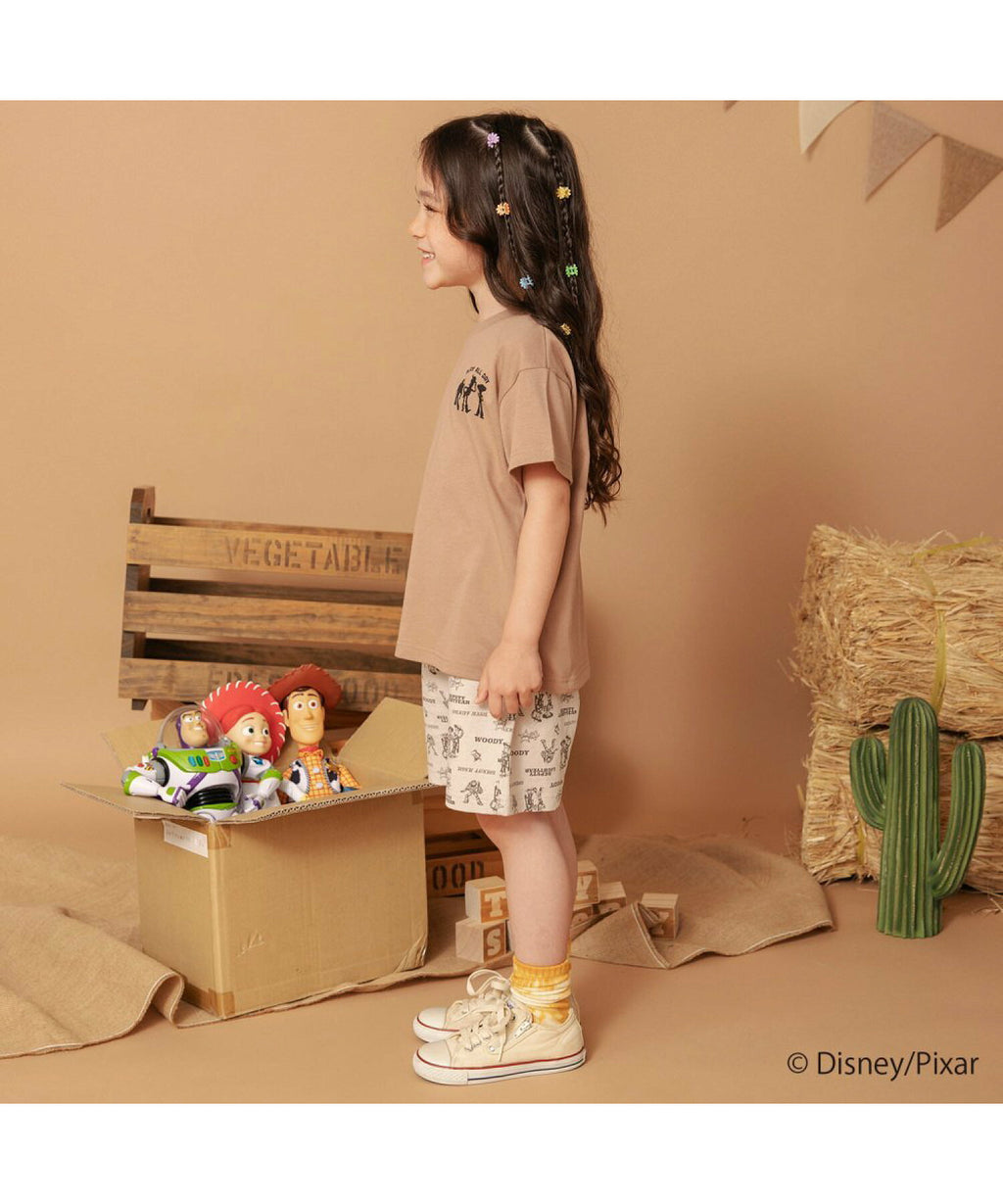 Áo thun in họa tiết 7 màu Branshes Petit Pas Assort Nhật Bản tay ngắn