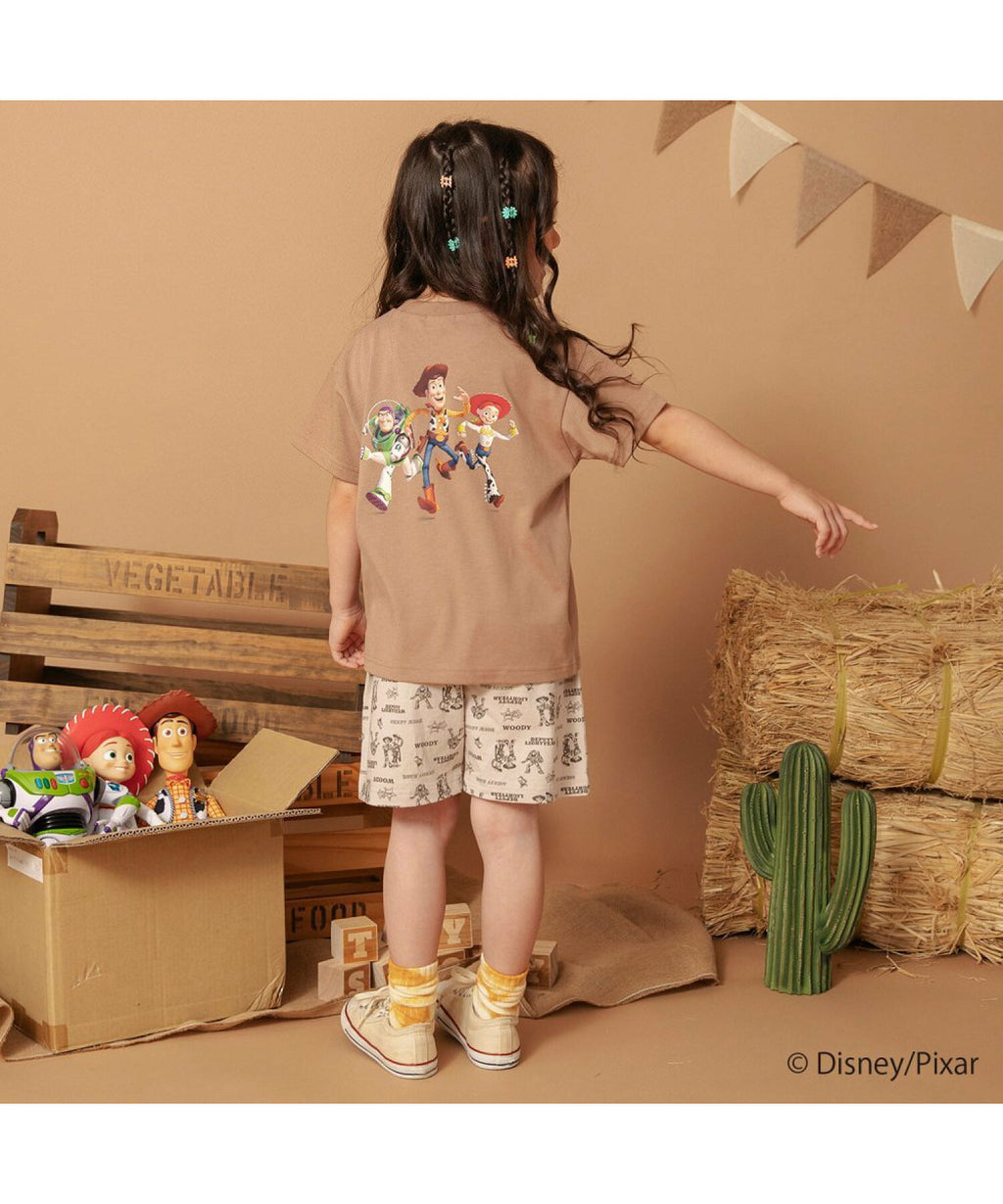 Áo thun in họa tiết 7 màu Branshes Petit Pas Assort Nhật Bản tay ngắn