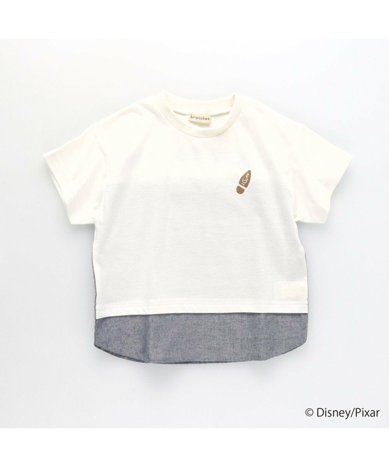Áo thun in họa tiết 7 màu Branshes Petit Pas Assort Nhật Bản tay ngắn