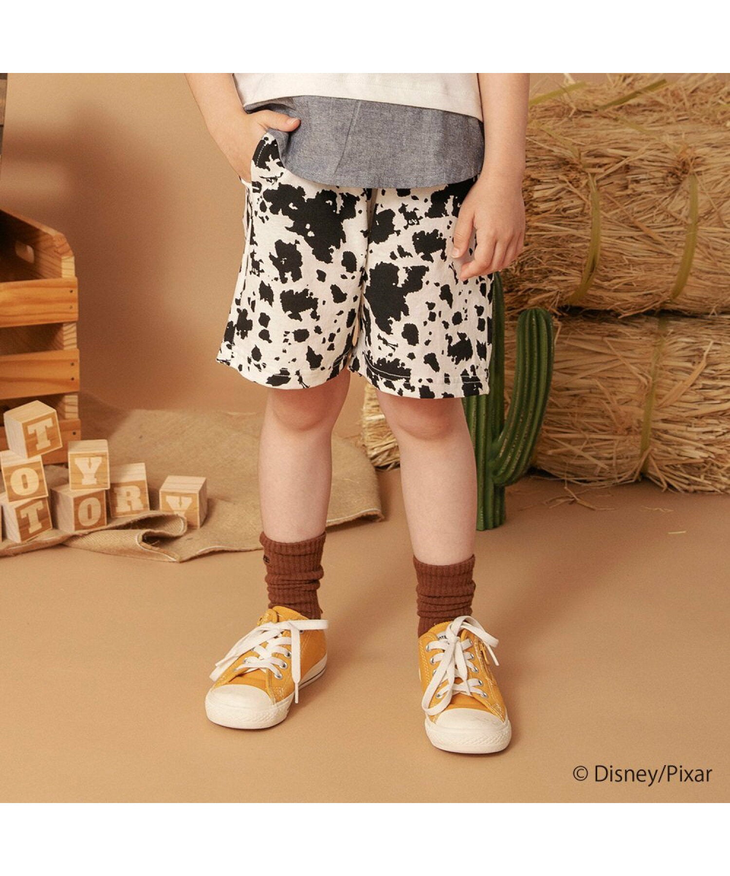 Áo thun in họa tiết 7 màu Branshes Petit Pas Assort Nhật Bản tay ngắn