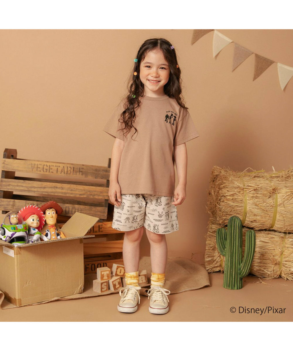Áo thun in họa tiết 7 màu Branshes Petit Pas Assort Nhật Bản tay ngắn