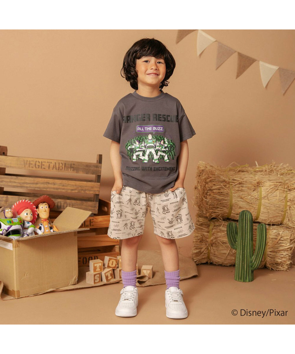 Áo thun in họa tiết 7 màu Branshes Petit Pas Assort Nhật Bản tay ngắn