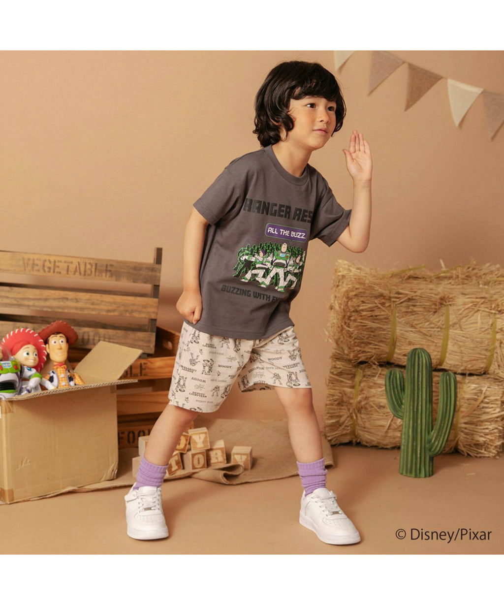 Áo thun in họa tiết 7 màu Branshes Petit Pas Assort Nhật Bản tay ngắn