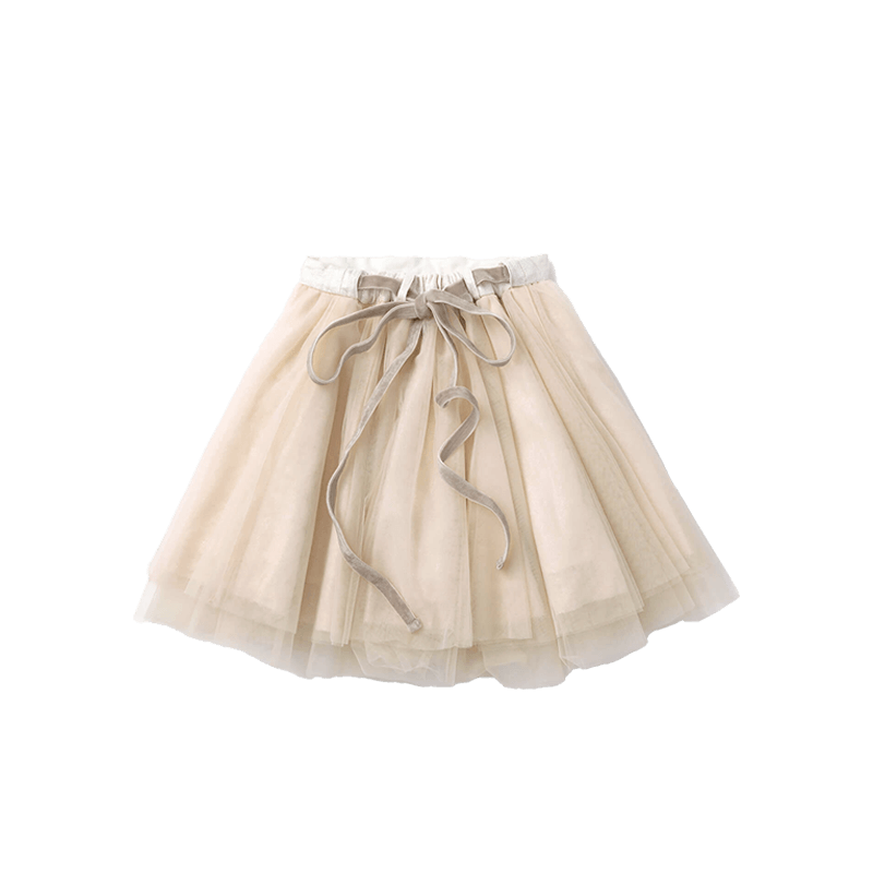 마르마르 키즈 아기 원피스 일본 유아 치마 츄츄스커트 리본 peachpuff