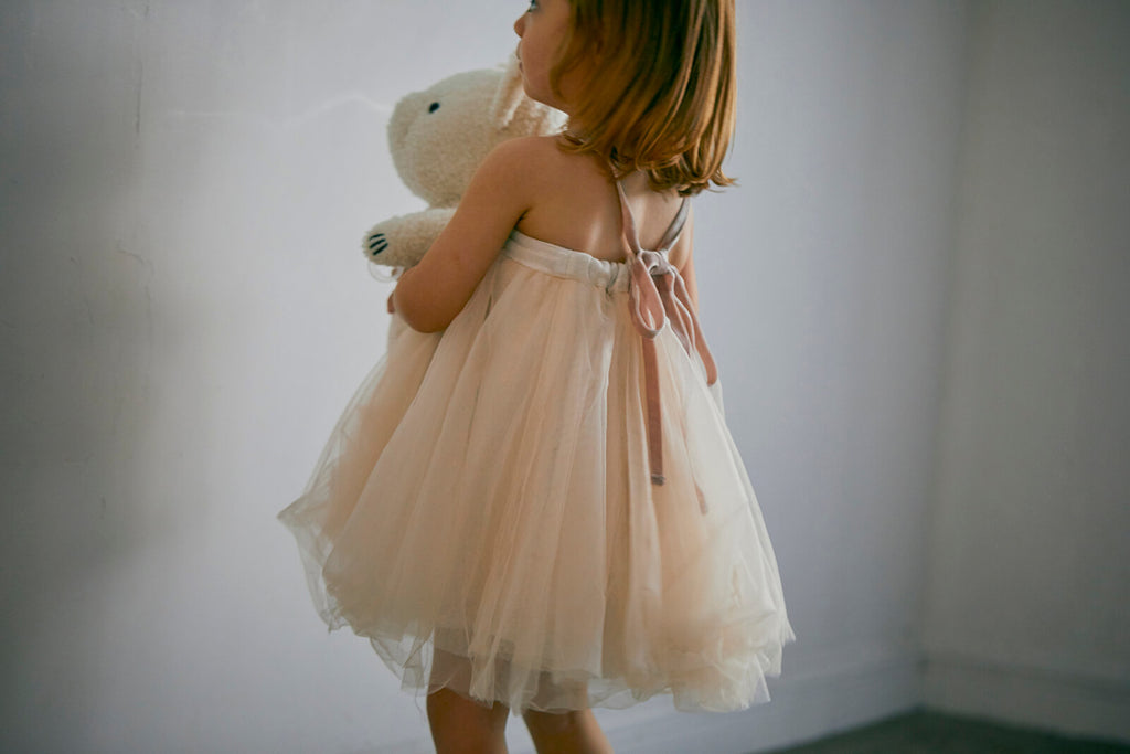 마르마르 키즈 아기 원피스 일본 유아 치마 츄츄스커트 리본 peachpuff