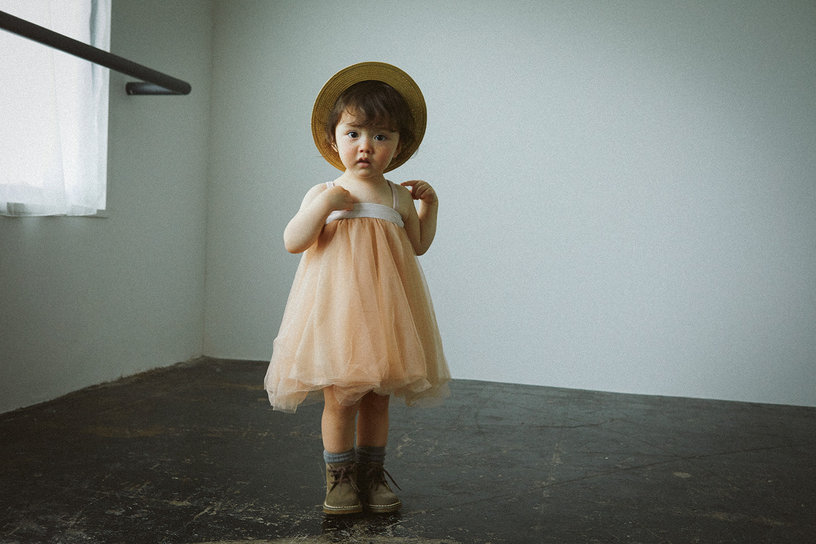 마르마르 키즈 아기 원피스 일본 유아 치마 츄츄스커트 리본 peony