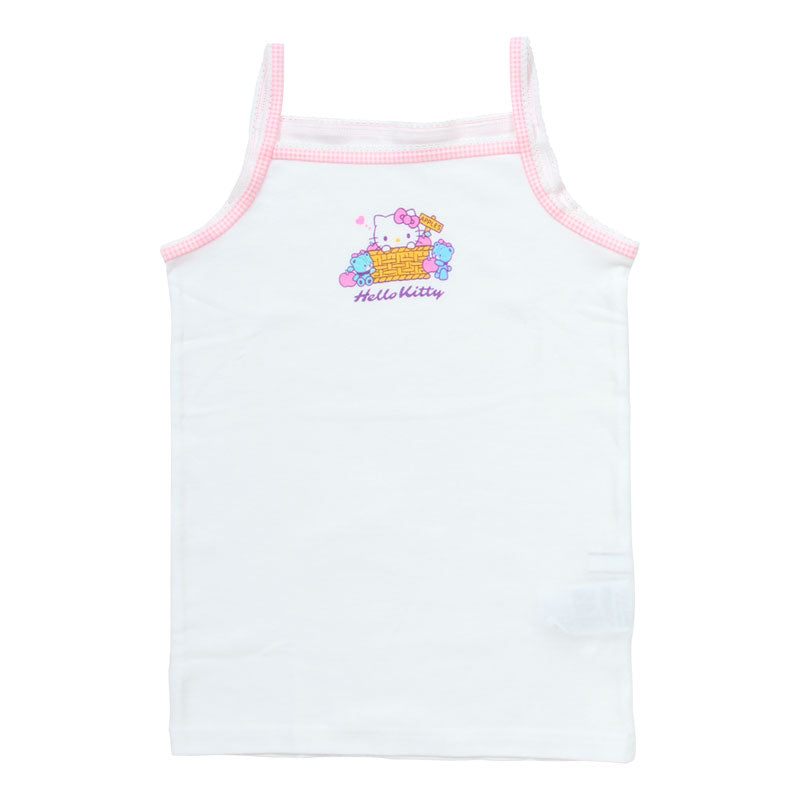 산리오 키즈 내의 일본 케미솔 민소매 2장 세트 4컬러